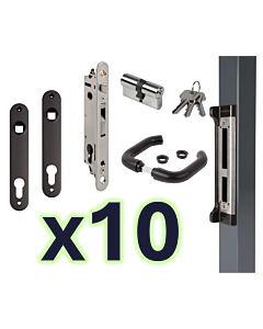 Locinox Fortylock Insert Lock - Black (Bulk Pack x 10)