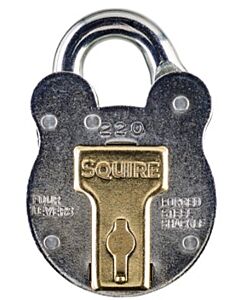 Squire  38mm Old English Galvanized Steel Padlock