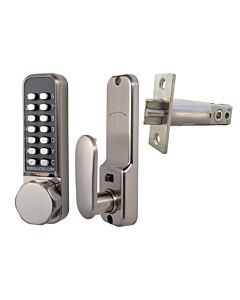 BORG BL2501 ECP - Single Sided Code Lock with Lever Handle & Holdback Catch