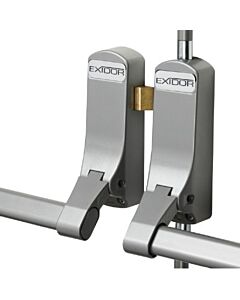 EXIDOR 285 - Pushbar Panic Latch Set For Rebated Double Doors