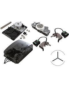 Locinox Turnitec - 3-Arm Turnstyle Fail Close Kit