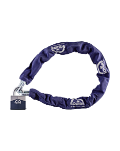 Squire WARRIOR55/J3 Padlock with Hardened Alloy Chain