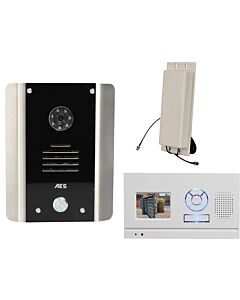 AES D.E.C.T 705 Wireless Video Intercom with Hands-free Monitor