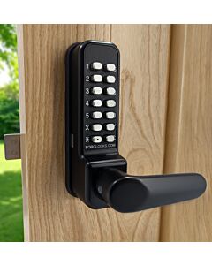 BORG BL4305ECP Marine Grade Keypad, Rim Deadbolt & Lever Handle