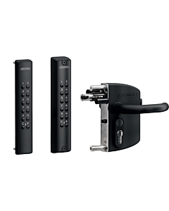 VOLTA - Surface Mounted Lock with External Battery Powered Keypad (Double Sided)