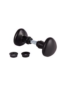 Black Round Handle Pair