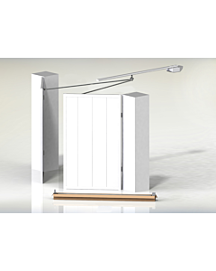 Chevron Out-Swinging Garage Door Opener