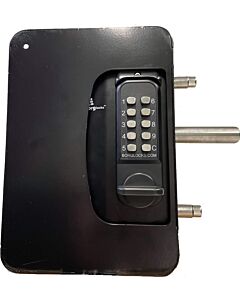 Shrouded Single Sided Mini Code Lock with Push Free Exit