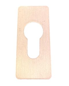 Escutcheon Plate for Euro Cylinders