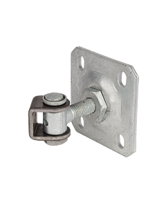 Vandal-Proof one way 90Â° Hinge with Adjustable Steel Wallplate (M20)