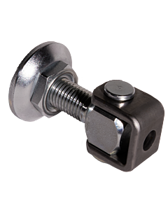 M24 Adjustable Hinge for welding on Steel posts