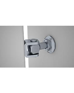 M20 Adjustable Hinge for welding on Steel posts