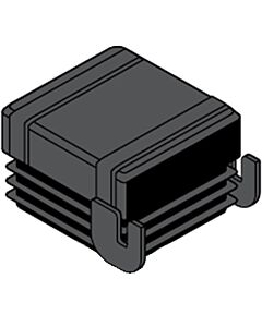 Caps with Hooks (Black, 60x60mm)