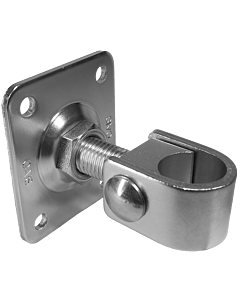 Adjustable "C" Clamp Hinge with Fixed Plate - M24