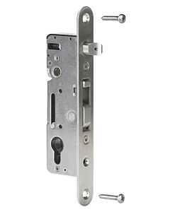 Locinox H-METAL Insert lock with 35 mm backset