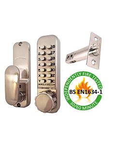 BORG BL2501FT - Single Sided  Fire Tested Code Lock