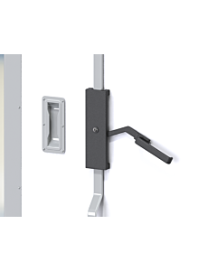 Vertical Lock for Sliding Doors - Right Handed