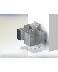 Large End Stop and Rest for Cantilever Gates