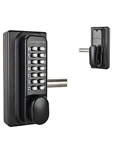 Superlock Single Sided Keypad Gate Lock with Lever Handle Left Handed