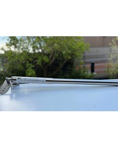 The Dictator Direkt 150 - Adjustable Hydraulic Gate Closer in silver