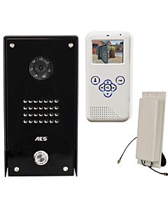 AES Wireless Video Intercom with Handset (D.E.C.T 705)