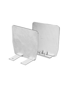 Large guide end cap without screw, Dependent on support wheel