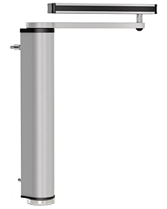 The Locinox Venus, Motorised Pedestrian Gate Closer in silver
