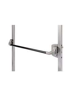 Locinox® PUSHBAR Aluminium Push bar (on post)