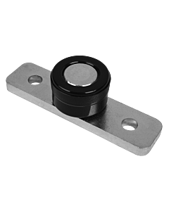 Small embedded lower guide roller with plate for sliding doors & shutters