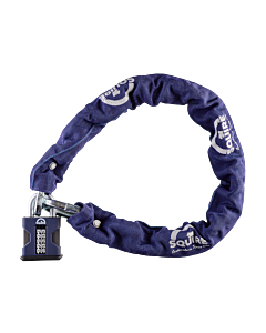 Squire SS50COMBI/G3 - Padlock With Hardened Alloy Chain