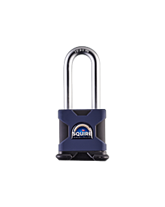 Squire SS50S/2.5 - 50mm  Long Shackle Steel Padlock