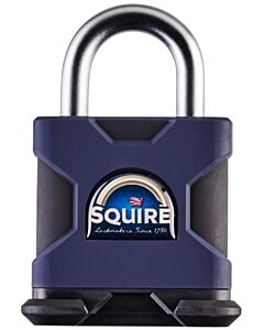 Squire SS50S - 50mm Open Shackle Steel Padlock 