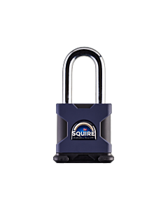 Squire SS65S/2.5 65mm - Long Shackle Steel Padlock