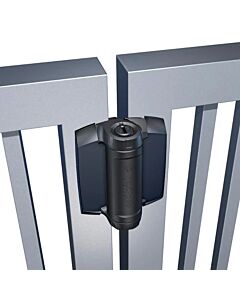 The TruClose HEAVY DUTY for Metal Gates installed on a gate (screwless option)