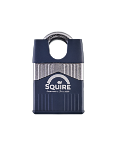 Squire Warrior 45C -  45mm Closed Shackle Steel Padlock 