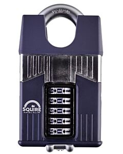 Squire Warrior Combi 65C - Closed Shackle Combination Padlock