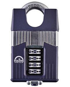 Squire Warrior Combi 45C - Closed Shackle Combination Padlock