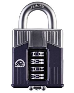 Squire Warrior COMBI 55 - Open Shackle Combination Padlock
