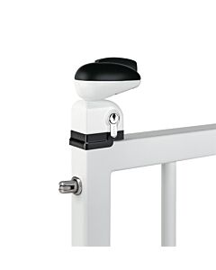 TWIST40 Swimming pool lock - Pure White (RAL9010) - VCA (Keyed to differ)