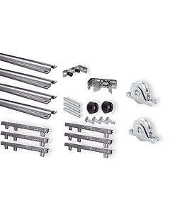 X-TRACK - WSO Sliding Gate Kit for gaps up to 5.5m