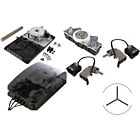 Locinox Turnitec - 3-Arm Turnstyle Fail Close Kit