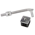 GBM16-DP Hinge with an Aluminium Plug for Garden Gates