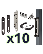 Locinox Fortylock Insert Lock - Black (Bulk Pack x 10)