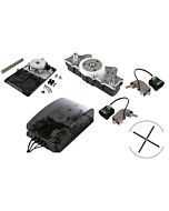 Locinox Turnitec - 4-Arm Turnstyle Fail Open Kit